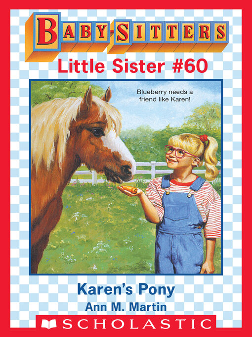 Title details for Karen's Pony by Ann M. Martin - Available